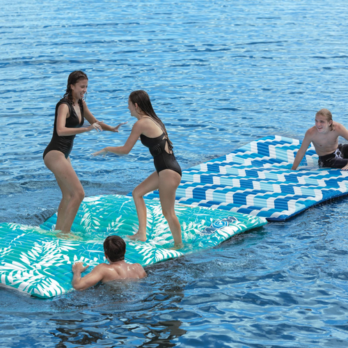 WOW Sports Teal Palm Leaves Water Walkway Jupiter Gear