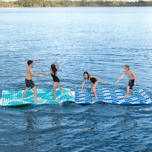 WOW Sports Teal Palm Leaves Water Walkway Jupiter Gear