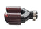 Dual Exit Red Carbon Black Inner