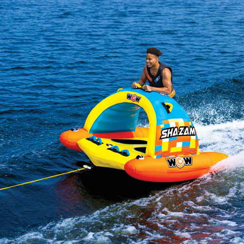 WOW Sports DC Comics Shazam 1- and 2-Person Towable Jupiter Gear