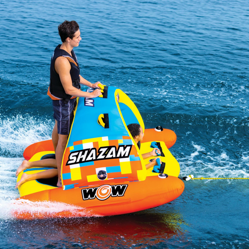 WOW Sports DC Comics Shazam 1- and 2-Person Towable Jupiter Gear