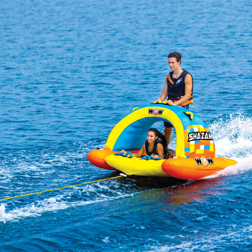 WOW Sports DC Comics Shazam 1- and 2-Person Towable Jupiter Gear