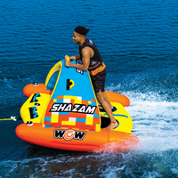 WOW Sports DC Comics Shazam 1- and 2-Person Towable Jupiter Gear