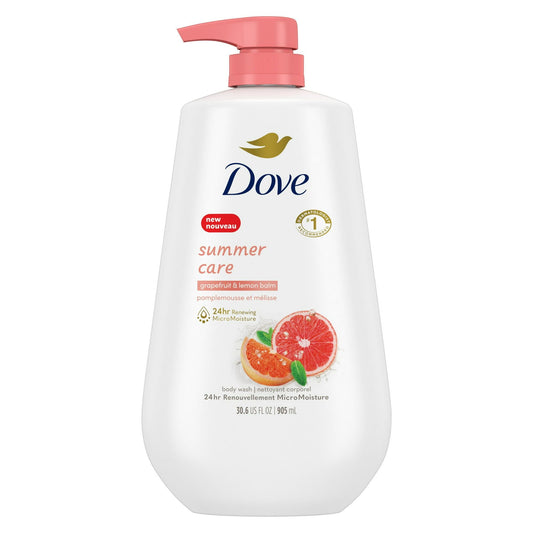 Dove Body Wash with Pump Summer Care Grapefruit & Lemon, 30.6 oz EasyOptionXY LLC