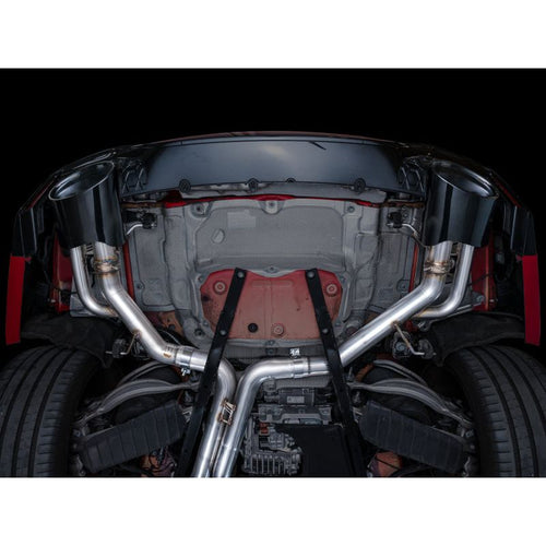 AWE Tuning 2021-2025 Audi C8 RS6/RS7 SwitchPath Cat-back Exhaust - Diamond Black Tips