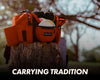 Revolution Carolina Team V3 Disc Golf Bag - Rust