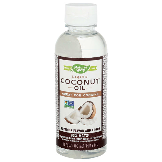 Nature's Way Coconut Oil, Premium Liquid 10 Fl Oz