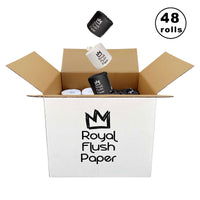 Royal Flush Paper Royal Flush Paper Premium Bamboo Toilet Paper - 48 roll box