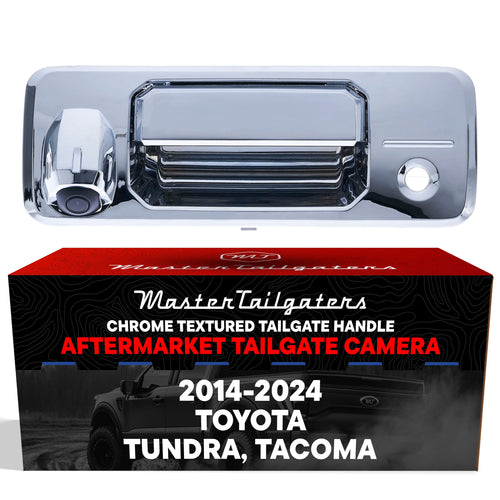 Toyota Tundra (2014-2024) Chrome Replacement Tailgate Handle with Backup Camera