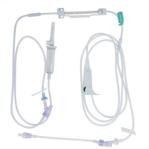 Universal Pump IV Administration Set with CARESITE Needle-Free Connector, Case of 24