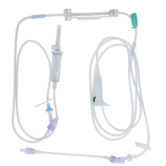 Universal Pump IV Administration Set with CARESITE Needle-Free Connector, Case of 24