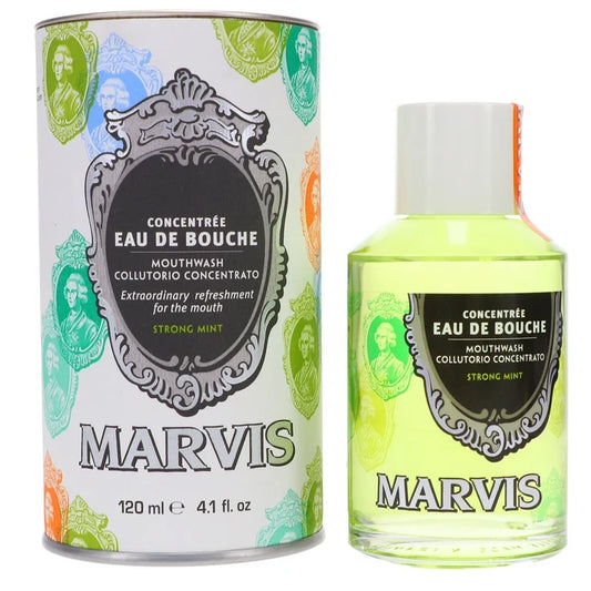 Marvis Strong Mint Concentrated Mouthwash 4.1 Oz