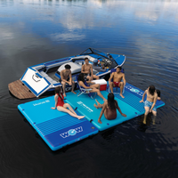 WOW Sports 10'x8'x6" Drop Stitch Vacation Station Dock Jupiter Gear