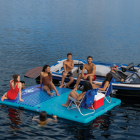 WOW Sports 10'x8'x6" Drop Stitch Vacation Station Dock Jupiter Gear
