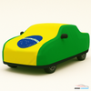 Brazil Flag Design Car Cover | Premium Indoor or Outdoor Protection | HeroCovers