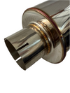 SPDZ1 LTR Race Muffler - 3" Inlet 4" Outlet