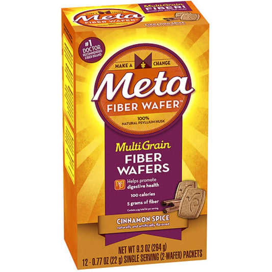 Metamucil® Cinnamon Spice Fiber Thins, 12 x 2 UD