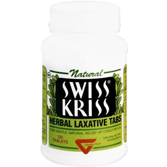 Swiss Kriss Modern Natural Products Herbal Laxative - 120 Tablets