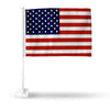 American Two-Sided Car Flag, 11" x 14" with 19" Pole by Rico Industries EasyOptionXY LLC