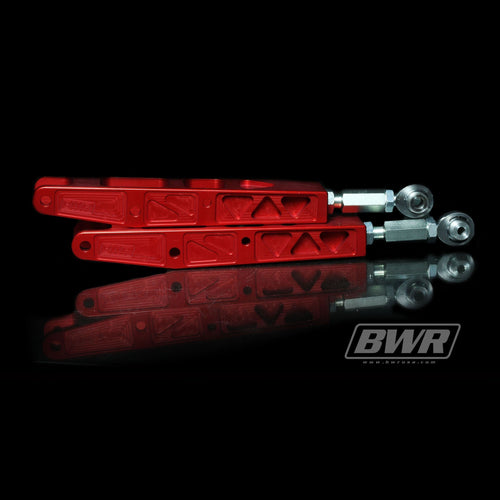 Blackworks Racing BWR Red Billet Rear Lower Control Arms - 2013-2016 Scion FR-S / Subaru BRZ