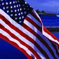 Sewn 12"x18" American Flag for Boats, Docks, Patios and Pools EasyOptionXY LLC