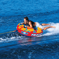 WOW Watersports Tracer Snow Tube Towable for Summer and Winter Action