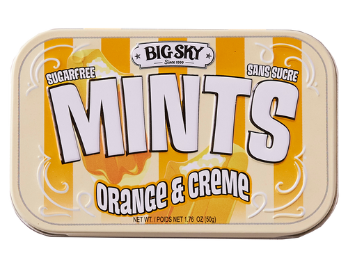 Big Sky Mints - Orange & Crème (50g) 6Pack