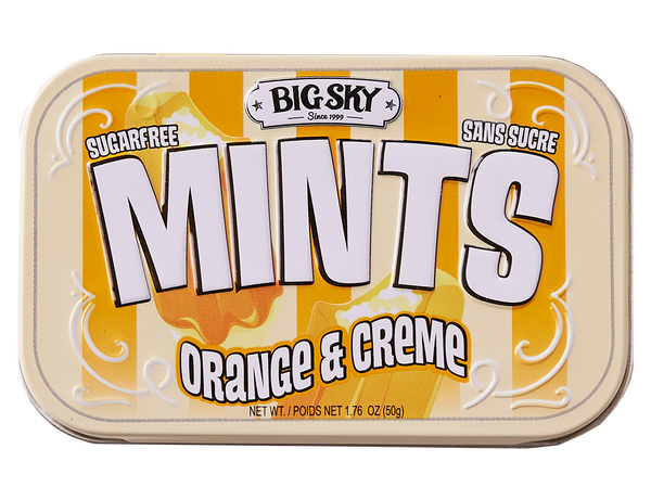 Big Sky Mints - Orange & Crème (50g) 6Pack