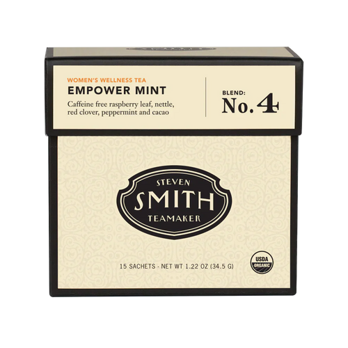 SMITH TEAMAKER - EMPOWER MINT WOMEN'S WELLNESS TEA BLEND NO. 4 (15 TEA BAGS, 1.22 OZ)