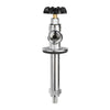 1/2" PEX Crimp x 3/4" Hose Bibb, 4" Anti Siphon Frost Free Sillcock Plumbingsell