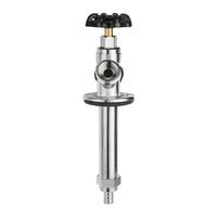 1/2" PEX Crimp x 3/4" Hose Bibb, 4" Anti Siphon Frost Free Sillcock Plumbingsell