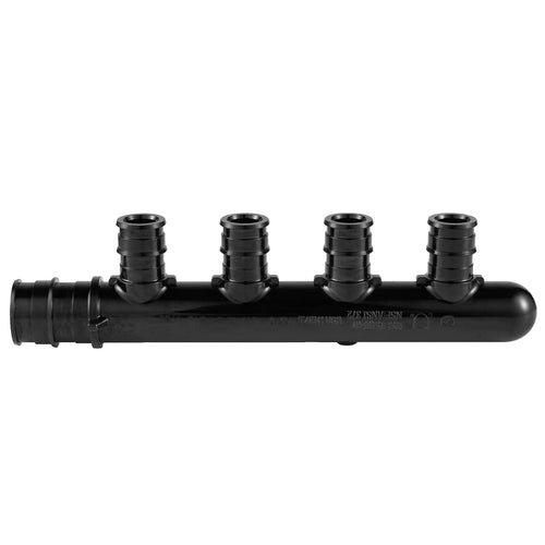 PEX A Expansion 3/4" x 1/2" Closed Manifold (4 port) Plumbingsell
