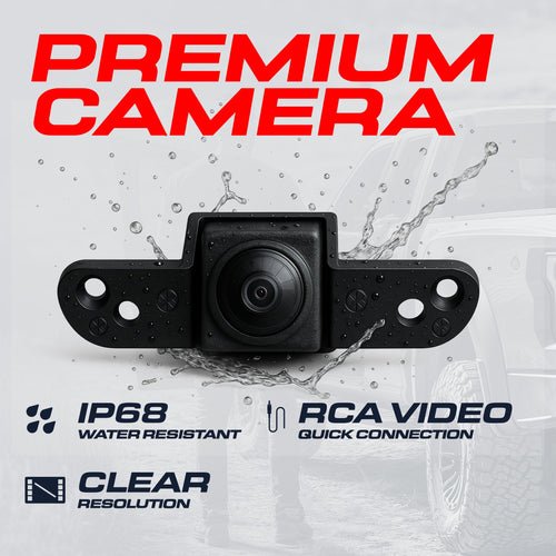 Toyota Tacoma (2005-2015) Chrome Replacement Tailgate Handle with Backup Camera
