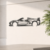 Corvette C8 Detailed Metal Car Wall Art - MT0922