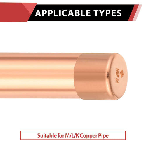 10 Pcs 2" Solder Copper Pipe End Cap (Plug) at Wholesale Price