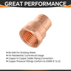 30 Pcs 1/2" C x FNPT Copper Female Adapter at Wholesale Price