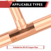 30 Pcs 1" x 1" x 3/4" Copper Reducing Tee at Wholesale Price