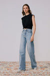 Angeles High Rise Baggy Jeans HJ103
