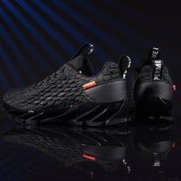 Mens Modern Sneakers Breathable Running Shoes Outdoor Sport Casual Couples Gym Mens Lightweight Unique Design Bottom Breathable Tennis Sport Sneakers