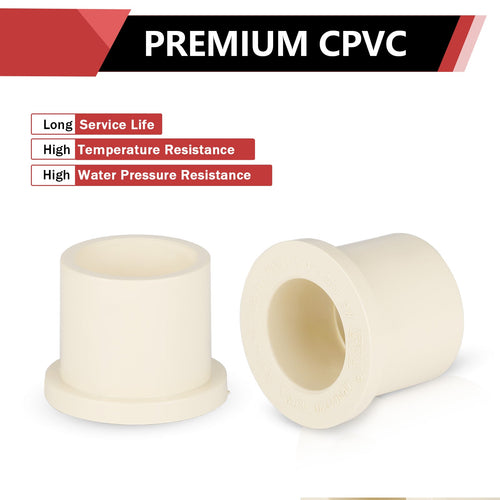 3/4" x 1/2" CTS CPVC Spigot x Socket Bushing Plumbingsell