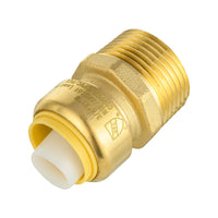 3/4" x 1" M Push Fit Male Adapter