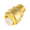 1" x 3/4" M Push Fit Male Adapter