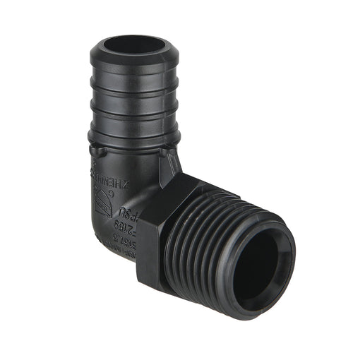 30 Pcs PEX-B Crimp 1/2" x 1/2" Male PPSU Elbow