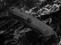 The Pathfinder Folding Pocket Knife Giftset for Men and Women (Black and Blue)