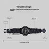 Military Survival  Men Watch With Compass/whistle /scraper/Waterproof 30M Outdoor Men Sports G Style -Shock Watch Relogio Masculino