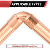 30 Pcs 5/8" 90º Short Radius Copper Elbow at Wholesale Price