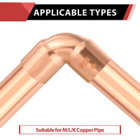 30 Pcs 5/8" 90º Short Radius Copper Elbow at Wholesale Price