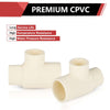 3/4" x 1/2" x 1/2" CPVC CTS Reducing Tee (Socket)