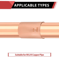30 Pcs 1" Copper Coupling, No Stop at Wholesale Price