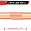 30 Pcs 3/4" Copper Coupling, No Stop at Wholesale Price